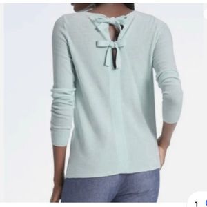 Banana Republic mint sweater